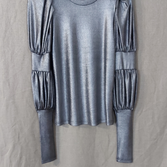 STYLE MAFIA blouse size small Long sleeves color - Picture 10 of 16